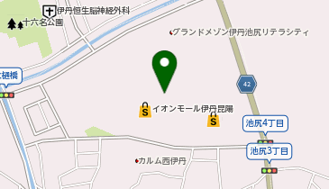 DAISO イオンモール伊丹昆陽店の地図画像