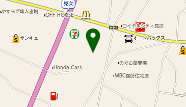 DAISO イオン隼人国分店の地図画像