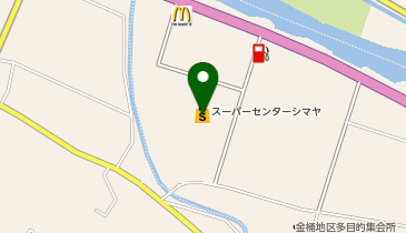 DAISO ラクール飛騨高山店の地図画像
