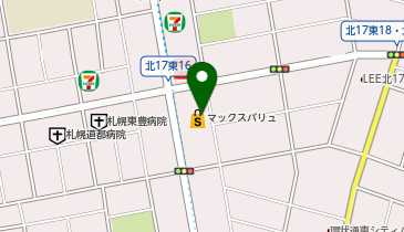 DAISO マックスバリュ元町店の地図画像