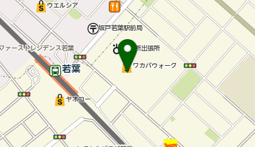 Standard Products ワカバウォーク店の地図画像