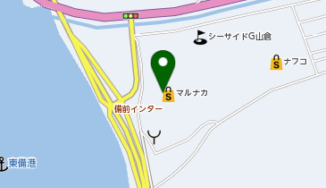 DAISO マルナカ穂浪店の地図画像