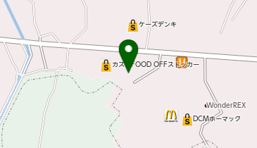 DAISO サンモリノ那珂店の地図画像