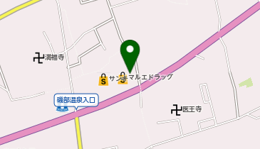 DAISO 安中郷原SC店の地図画像