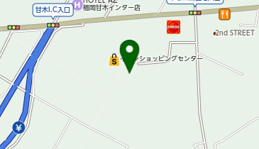 DAISO イオン甘木店の地図画像