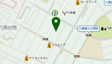 DAISO 松戸六高台店の地図画像