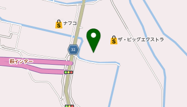 DAISO ザ・ビッグエクストラ萩店の地図画像