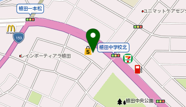 DAISO ピアゴ植田店の地図画像