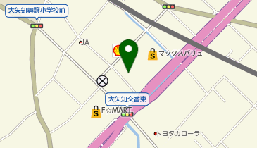 DAISO マックスバリュ大矢知SC店の地図画像