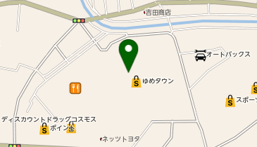 DAISO ゆめタウン徳島店の地図画像