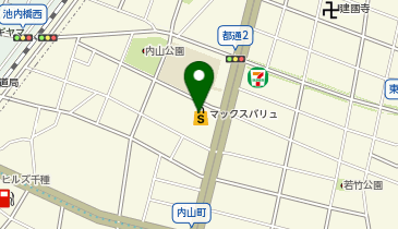 DAISO マックスバリュ今池店の地図画像