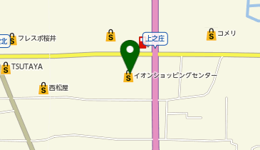 DAISO イオン桜井店の地図画像