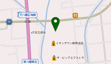 DAISO イオンタウン岐阜池田店の地図画像