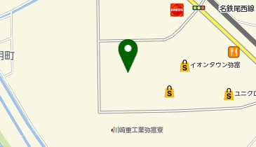 DAISO イオンタウン弥富店の地図画像