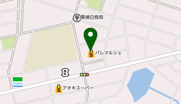 DAISO パレマルシェ東郷店の地図画像