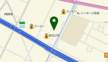 DAISO 小牧パワーズ店の地図画像