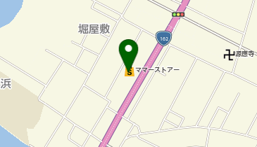 DAISO ママーストアー西津店の地図画像