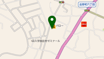 DAISO バロー品野店の地図画像