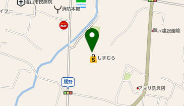 DAISO 甲州塩山店の地図画像