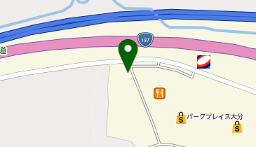 DAISO パークプレイス大分店の地図画像