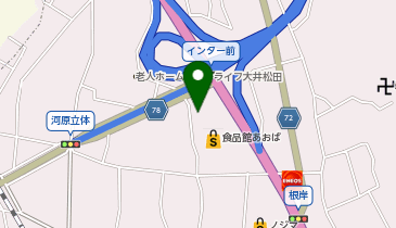 DAISO ミマスモール店の地図画像