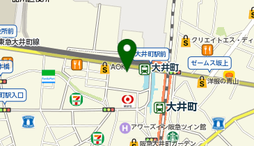 DAISO イトーヨーカドー大井町店の地図画像