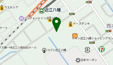 DAISO イオン近江八幡店の地図画像