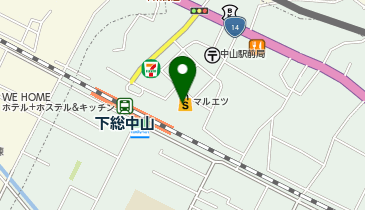 DAISO ミレニティ中山店の地図画像