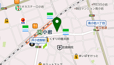 DAISO 小岩サンロード店の地図画像