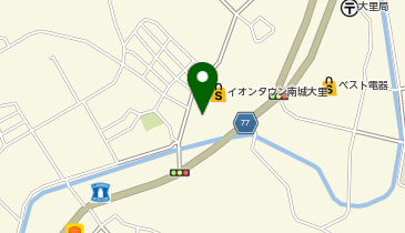 DAISO イオンタウン南城大里店の地図画像