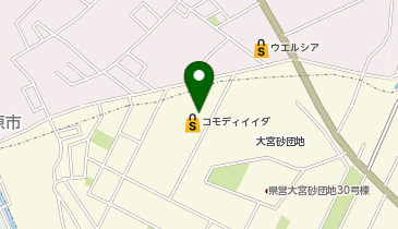 DAISO コモディイイダ東大宮店の地図画像