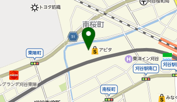 DAISO アピタ刈谷店の地図画像