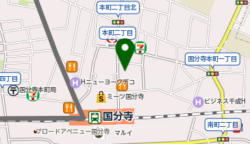DAISO 国分寺駅前店の地図画像