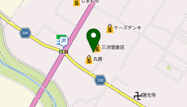 DAISO 丸善アスト滋賀豊郷店の地図画像