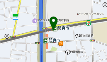 DAISO 京阪門真市駅前店の地図画像