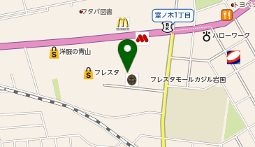 DAISO フレスタモールCAZL岩国店の地図画像
