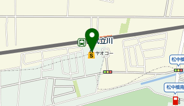 DAISO ヤオコー西武立川駅前店の地図画像
