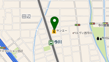 DAISO サンエー今川店の地図画像