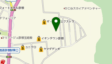 DAISO イオンタウン彦根店の地図画像