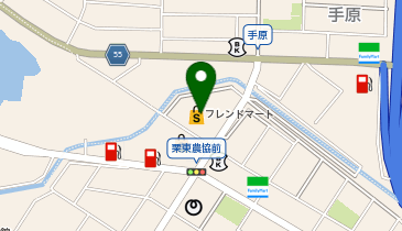 DAISO フレンドマート栗東店の地図画像