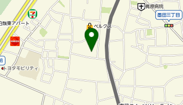 DAISO ベルクス墨田鐘ケ淵店の地図画像