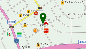 DAISO イオンタウン小郡店の地図画像