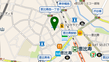 DAISO ピーコックストア恵比寿店の地図画像