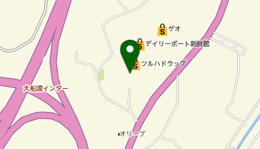 DAISO 大船渡SC店の地図画像