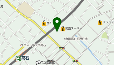 DAISO 関西スーパー高石駅前店の地図画像