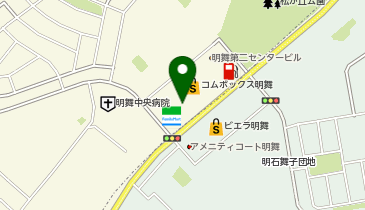 DAISO 明舞団地店の地図画像
