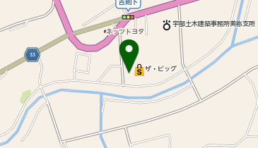 DAISO ザ・ビッグ美祢店の地図画像