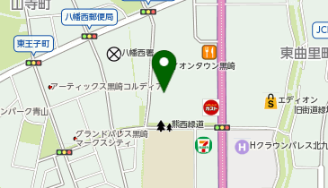 DAISO イオンタウン黒崎店の地図画像