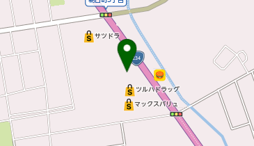 DAISO マックスバリュ夕張栗山店の地図画像