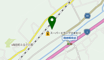 DAISO ハピアス海田店の地図画像